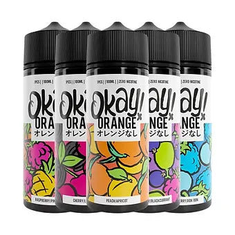 Okay! Orange 120ml Shortfill