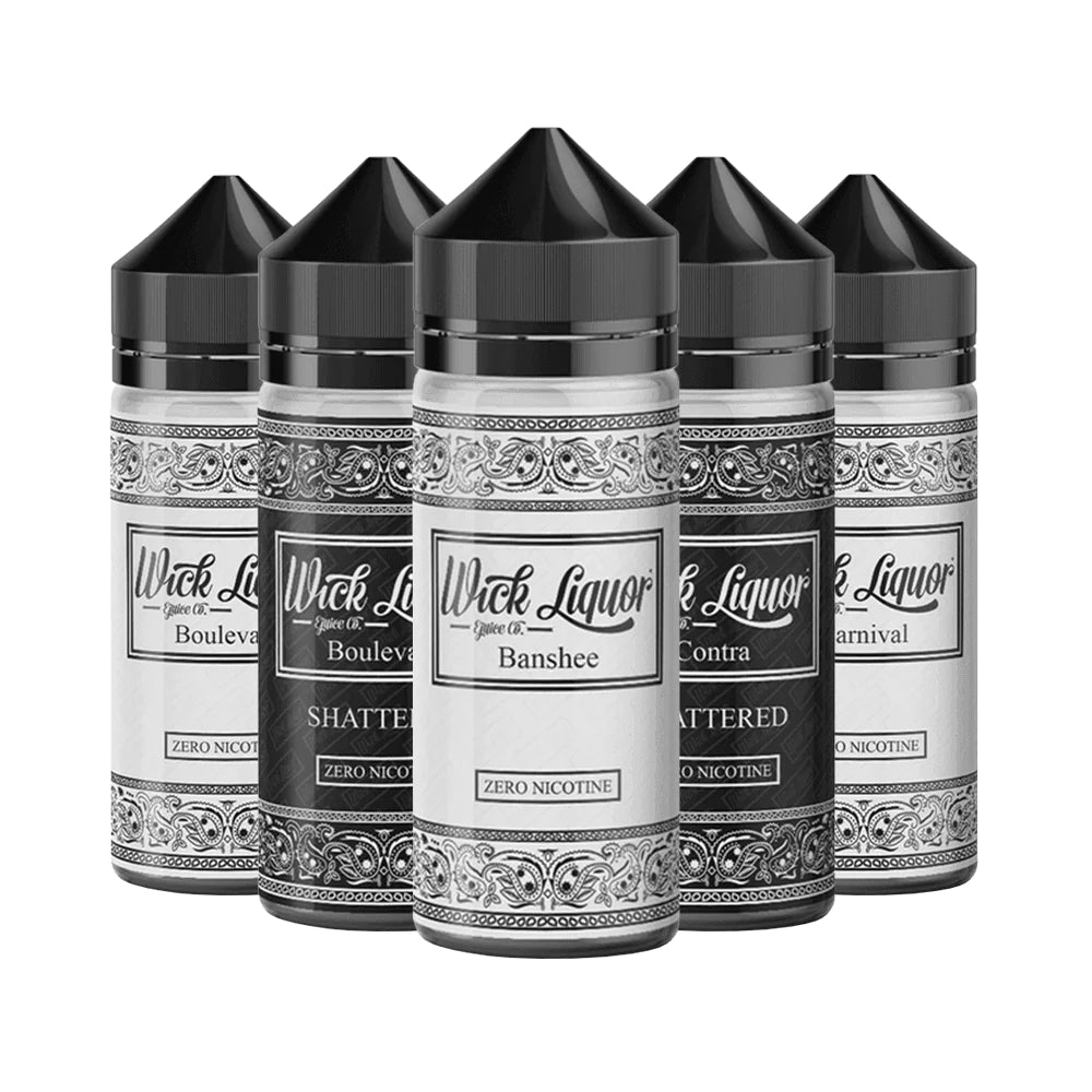 Wick Liquor 120ml Shortfill
