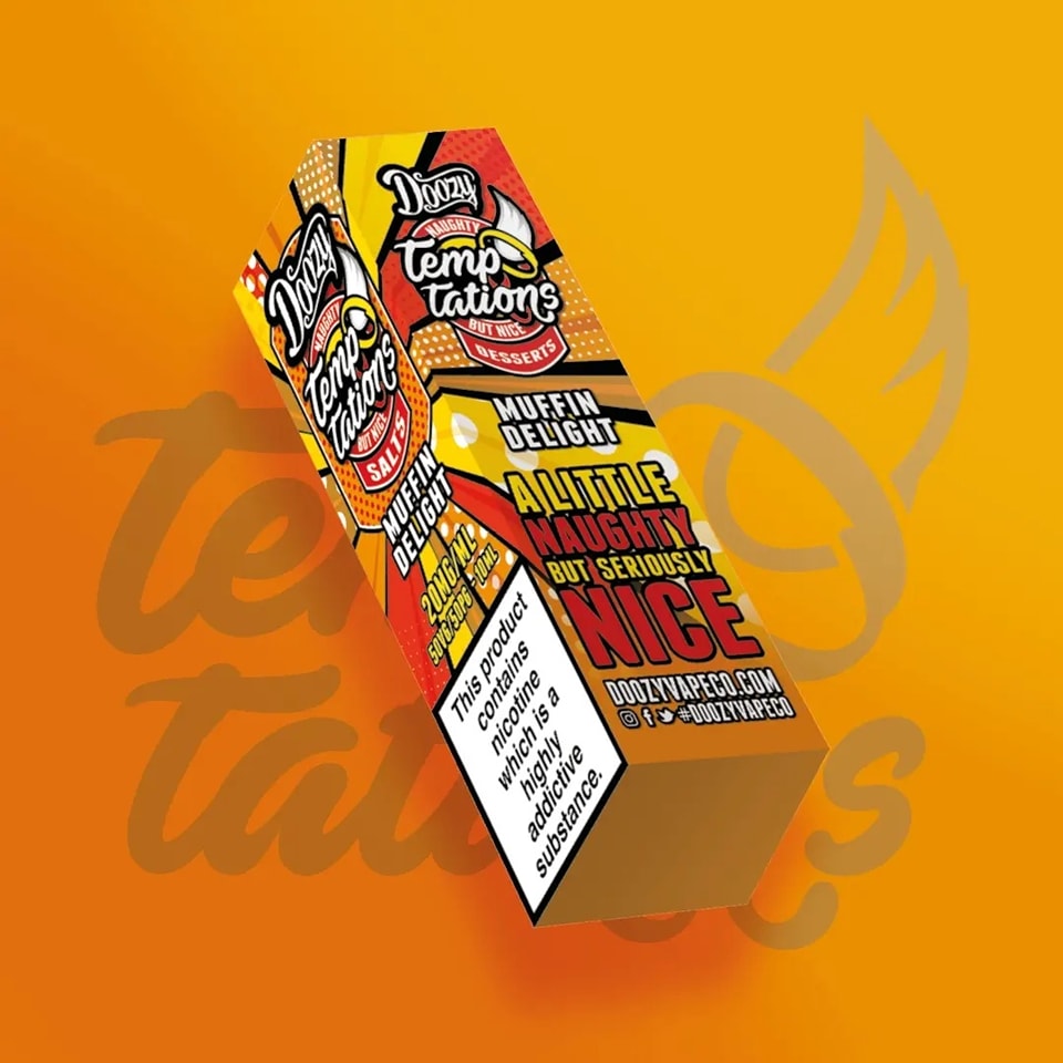 Doozy Vape Temptations 10mg & 20mg Salts
