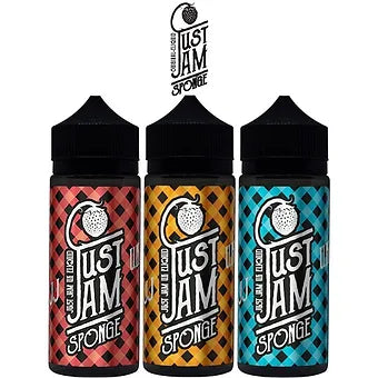 Just Jam Sponge 120ml Shortfill