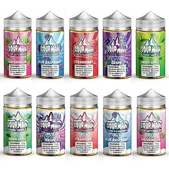 Sour Man 240ml Shortfill - PAST EXPIRY