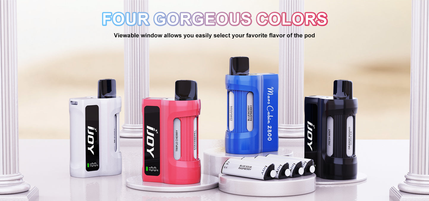 Ijoy Mars Cabin 2800 puff rechargeable Vape Kit