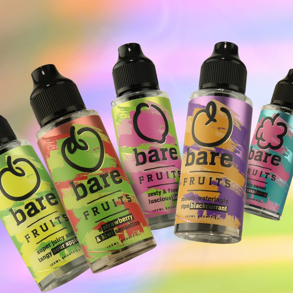 Bare Fruits 120ml Shortfill