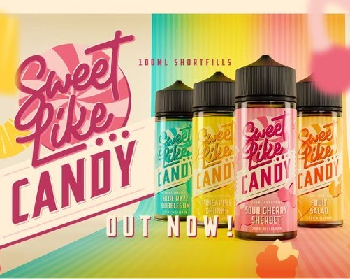 Sweet Like Candy 120ml Shortfill