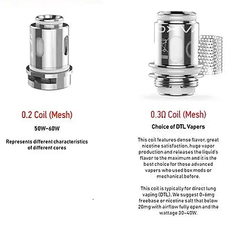 Oxva Unicoil Replacement Coils 5 pack