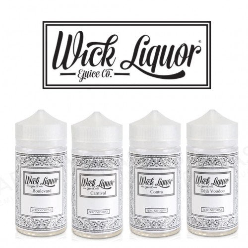 Wick Liquor 120ml Shortfill