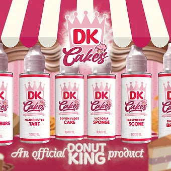 Donut King Cakes - 120ml Shortfill