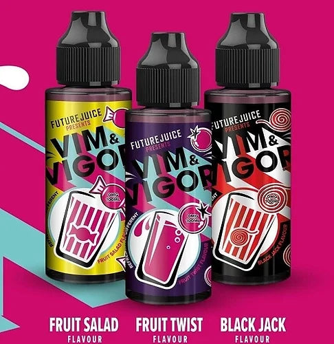 Vim And Vigour Eliquid 120ml Shortfill