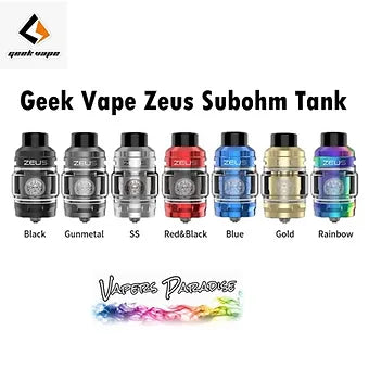Geekvape Zeus SubOhm Tank - Bubble Glass Vapers Paradise UK Ltd Geekvape Zeus SubOhm Tank - Bubble Glass Vapers Paradise UK Ltd