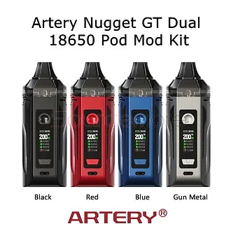 Artery Nugget GT Dual 18650 Pod Mod Kit