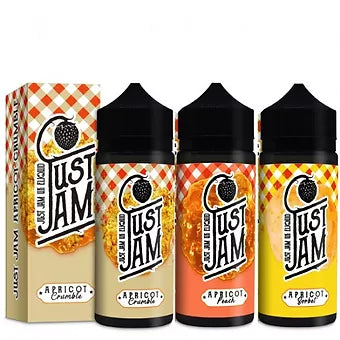 Just Jam Apricot 120ml Shortfill