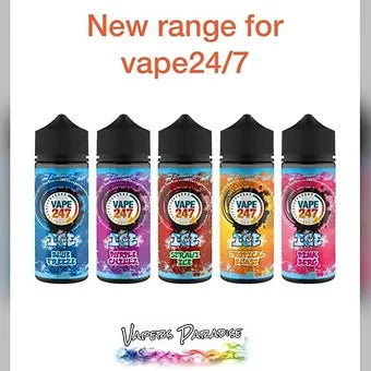 Vape 24/7 120ml Shortfill