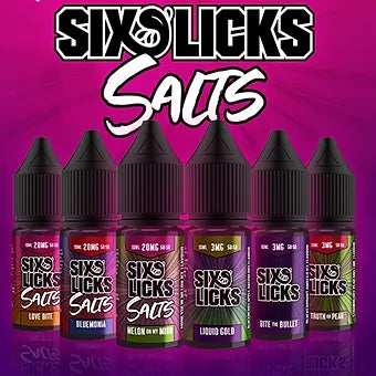 Six Licks Nic Salt 20mg